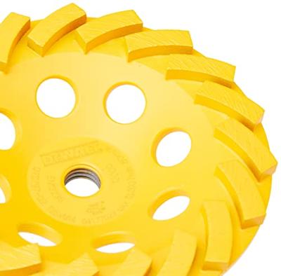 DeWALT DT3797 Diamantslijpkop Turbo 125mm. DeWALT DT3797 Diamantslijpkop Turbo 125mm.