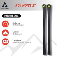 Fischer RC4 Noize ST Yellow Superflex Ski Yellow 165 - thumbnail