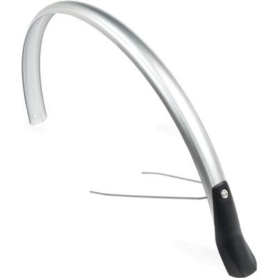 Eurofender Spatbord achter 28 euro/snello kunststof zilver 51mm
