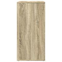 Dressoirs 2 st 79x38x80 cm bewerkt hout sonoma eikenkleurig - thumbnail