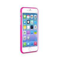 Puro Ultra-Slim Cover met Screen Protector voor iPhone 6/6S - Roze - thumbnail