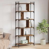 Boekenkast Oud hout 76 x 32 x 192 cm Bewerkt hout - thumbnail