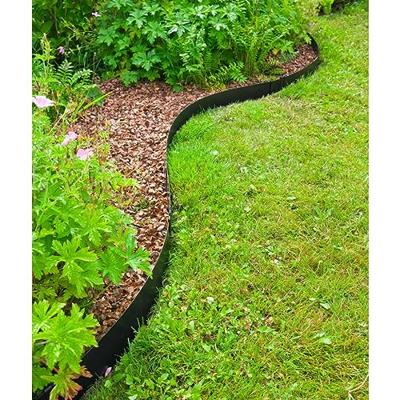 Nature grasrand set zwart 3 x 91 cm