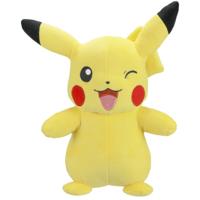 Pokemon Pluche - Blinking Pikachu (30cm) - thumbnail