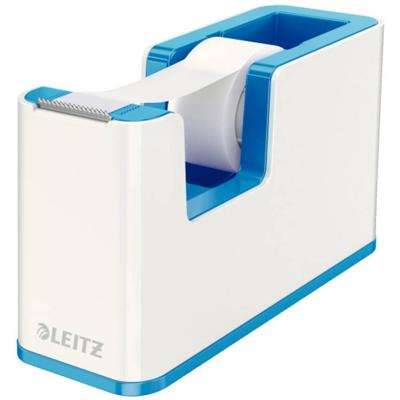 Leitz Plakbanddispenser WOW 5364 Wit, Blauw Rolbreedte (max.): 19 mm Rollengte (max.) 33 m