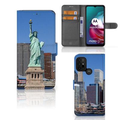 Motorola Moto G10 | G20 | G30 | Flip Cover | Vrijheidsbeeld Motorola Moto G10 | G20 | G30 | Flip Cover | Vrijheidsbeeld