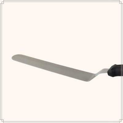 OTIX Paletmes Glaceermes Gebogen Bakken 32cm Zwart RVS en Kunststof