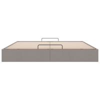 Bedframe zonder matras 180x200 cm stof taupe - thumbnail