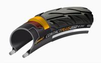Continental buitenband contact plus city 42-622 (28x1.60) zwart reflex - thumbnail