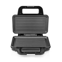 Nedis KASG100FBK Sandwich Maker Zwart/Zilver - thumbnail