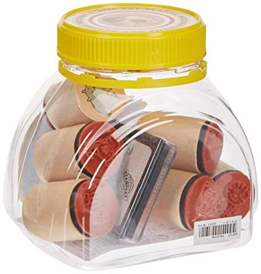 Goki houten stempelset - wilde dieren