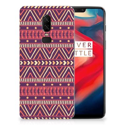 OnePlus 6 TPU bumper Aztec Paars