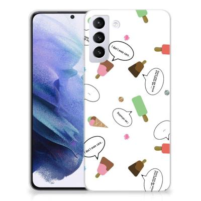 Samsung Galaxy S21 Plus | Siliconen Case | IJsjes