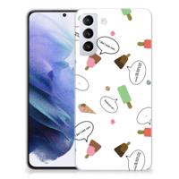 Samsung Galaxy S21 Plus | Siliconen Case | IJsjes - thumbnail