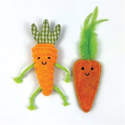 Happy Pet tabby patch wortels met catnip
