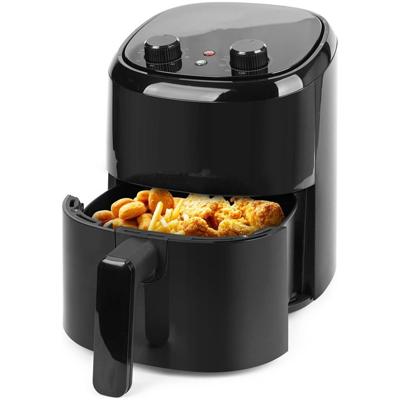 EMERIO AF-130646 Airfryer 2.2 l 1000 W BPA-vrij, Timerfunctie Zwart