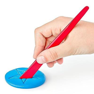 Fimo kids boetseerklei standaard kleuren, 6dlg.