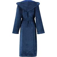 Cawö Cawö Dames Badjas met Capuchon 802 - Graphit 44/46 - thumbnail