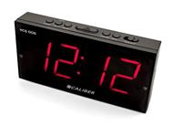 Digitale Wekker met Snooze Functie - Dual Alarmklok - Groot Rood Display - Strak Design (HCG006) - thumbnail