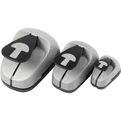 Creativ Company Ponsen set, champignon, afm 25+50+75 mm, 3 stuk/ 1 doos