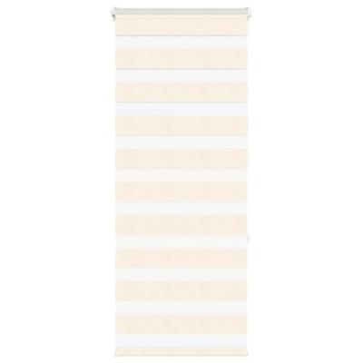 VidaXL Zebra rolgordijn 65x150 cm stofbreedte 60,9 cm marmerbeige VidaXL Zebra rolgordijn 65x150 cm stofbreedte 60,9 cm marmerbeige