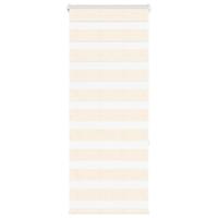 VidaXL Zebra rolgordijn 65x150 cm stofbreedte 60,9 cm marmerbeige - thumbnail