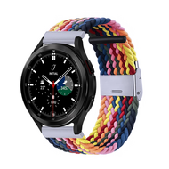 Braided nylon bandje - Multicolor Summer - Samsung Galaxy Watch 4 Classic - 42mm / 46mm - thumbnail