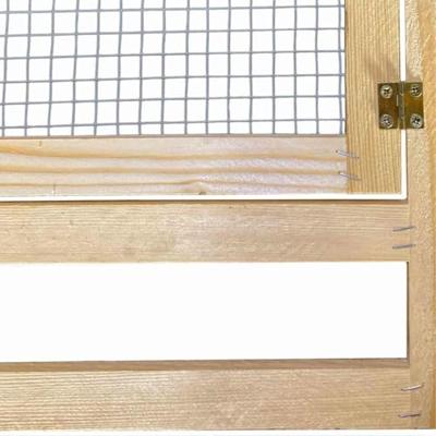 Kippenhok Bruin 225 x 60 x 89 cm