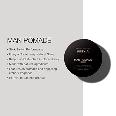 Previa Natural Haircare Man Pomade Shine 100ml