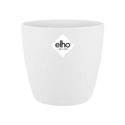 Elho Brussels Mini bloempot rond 10,5 cm wit - thumbnail