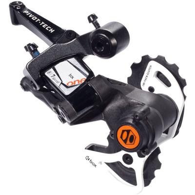 Box Components achterderailleur "down-hill" 7-speed one met korte kooi zwart