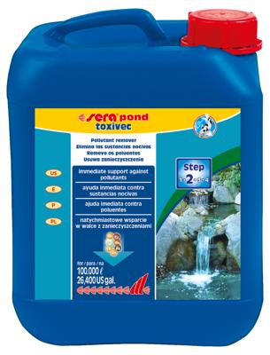 Sera Pond Toxin Remover 5000ml - Intensieve Ammoniak & Nitriet Vijverbehandeling