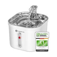 Molly&Cody Spring Drinkfontein voor katten en honden, 2 liter watercapaciteit, automatische waterdispenser, ultra stille waterpomp, zichtbare waterniveau-indicator, 3-voudig filtersysteem, compact, - thumbnail