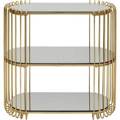 Kare Design Wire console goud 81x37cm