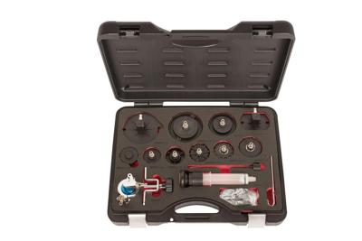 Bahco Adapterset voor dop hoofdremcilinder | voor het ontluchten van het remsysteem - BBRAS14 Bahco Adapterset voor dop hoofdremcilinder | voor het ontluchten van het remsysteem - BBRAS14