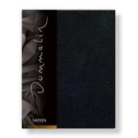 Dommelin Dommelin Hoeslaken Uni Satijn 300TC 533 Zwart 90x210/30 - thumbnail