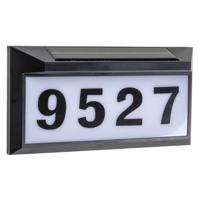 LED&apos;s Light zonnepaneel Solar-LED huisnummerbord set - thumbnail