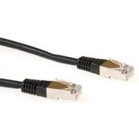 ACT FB9907 LSZH SFTP CAT6 Patchkabel Zwart - 7 meter - thumbnail