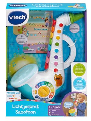 Vtech lichtjespret saxofoon Vtech lichtjespret saxofoon