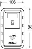 Osram Automotive OEBCS908 Druppellader 12 V, 24 V 4 A, 8 A 4 A, 8 A - thumbnail