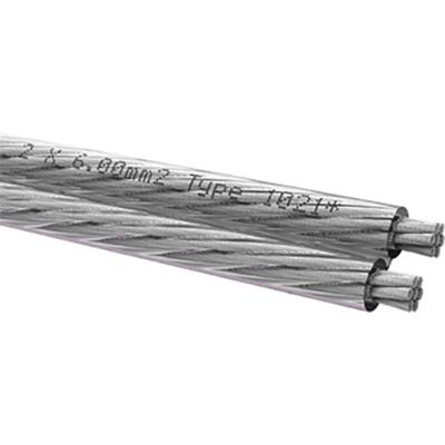 Oehlbach D1C345 Luidsprekerkabel 2 x 6 mm² Transparant 4 m