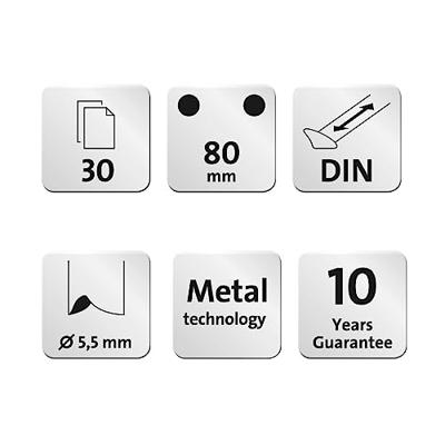 Novus Office 025-0614 Bureauperforator B 230 Zwart Instelformaat (max.): DIN A4 30 vel (80 g/m²) Novus Office 025-0614 Bureauperforator B 230 Zwart Instelformaat (max.): DIN A4 30 vel (80 g/m²)
