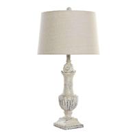 Bureaulamp DKD Home Decor Crème Hars 220 V 60 W 38 x 38 x 73 cm - thumbnail