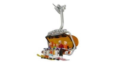 Jägerndorfer Figuren Zittend Snowboard - 6St