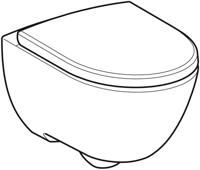 Nexus by Geberit randloos hangtoilet incl. quikrelease toiletbril met softclose glanzend wit - thumbnail