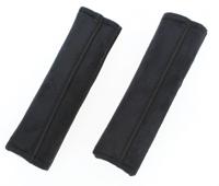 Race Sport gordelhoezen 24 x 6,5 cm vilt zwart 2 stuks - thumbnail