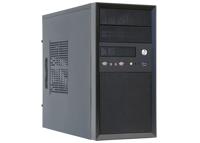 Chieftec Mesh Series CT-01B-350GPB Mini-tower PC-behuizing Zwart - thumbnail