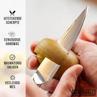 Blackwell Officemes Japanse stijl - 67 lagen damaststaal - VG10 - 12,5 cm - thumbnail