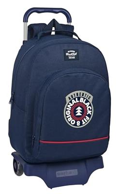 Schoolrugzak met Wielen BlackFit8 Marineblauw 32 x 42 x 15 cm