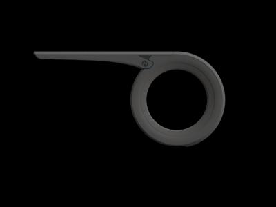 Herrmans Kettingscherm fuse 38t - mat zwart Herrmans Kettingscherm fuse 38t - mat zwart